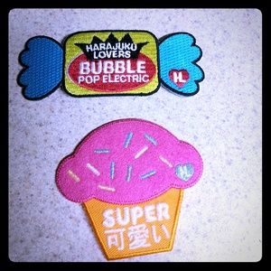 Harajuku lovers patches